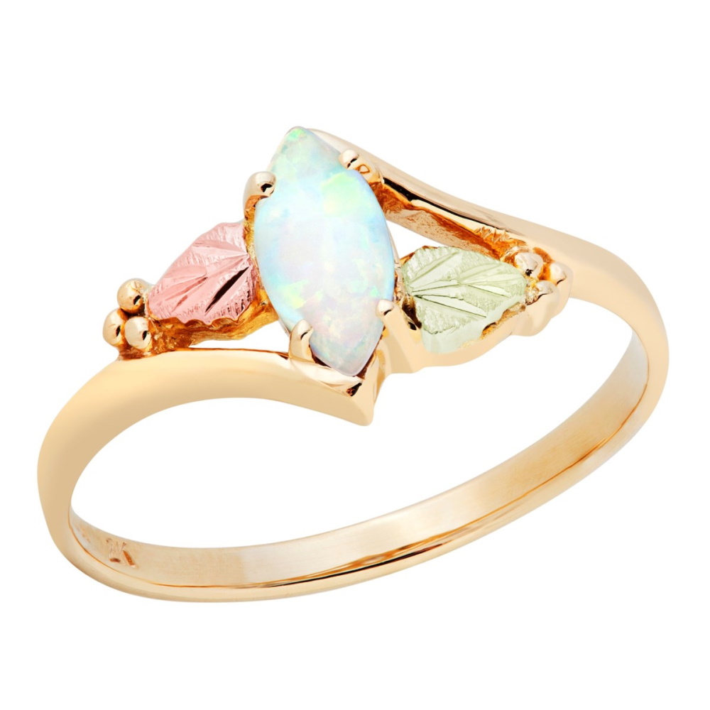 Ladies Black Hills Gold Opal Ring - G LLR2948