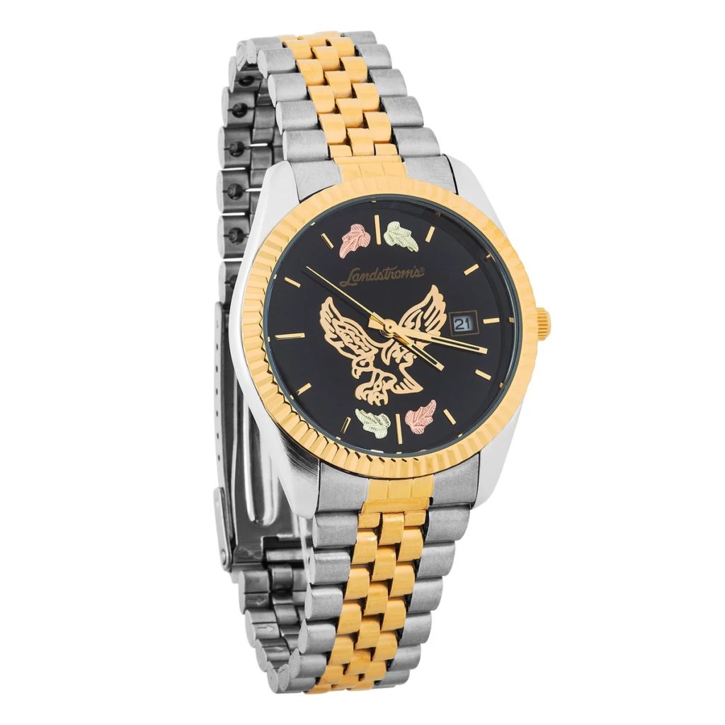 Men's Silver/Gold Louisville Cardinals Prime Bracelet Watch